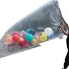 Corrente de balões de transporte, balão de hélio, bolsa grande para transportar e proteger balões de hélio, balão decorativo, bolsa antiembaçante