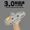 Zapatos Casuales de Verano para Playa, Casa, Exteriores, Transpirables, sin Cordones, con Suelas Gruesas, Chanclas Populares