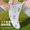 Cubrezapatos de Lluvia de Caña Alta No Desechables para Niños Engrosados Antideslizantes Portátiles para Día Lluvioso Cubre Pies Impermeables Zapatos con Estampado de Dibujos Animados para Estudiantes