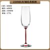 Taça de Cristal com Diamantes, Taça de Champagne, Taça Clássica Flauta para Espumante, Taça de Vinho com Borda Inclinada, Taça de Cocktail