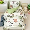 Juego de ropa de cama para guardería infantil Clase A, juego de tres piezas para la siesta de los niños, juego de ropa de cama de seis piezas, juego de siete piezas para bebés