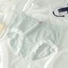 Calças de bolhas creme Roupa íntima japonesa Roupa íntima feminina Antibacteriana Absinto Antibacteriana Virilha Cintura média Sexy Sem rastros Roupa íntima de elevação do quadril