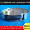 Promoção de presentes Coaster Aço Inoxidável Criativo Conjunto de Coaster de Metal Coaster Coaster Criativo de Aço Inoxidável