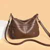 2026 Nueva Moda Bolso Cruzado Pequeño Cuadrado de Hombro Estilo de Comercio Exterior Transfronterizo Color Sólido Retro Bolso de Moda para Mujer