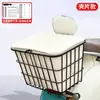 Portabultos Trasero para Bicicleta Universal para Bicicleta de Montaña Asiento Trasero para Bicicleta Portabultos Trasero para Pasajero Portabultos Trasero Cesta Trasera para Bicicleta con Soporte Equipo de Ciclismo