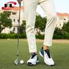 Nuevos Zapatos de Golf para Hombre Antideslizantes Cuadros Casuales Transpirables Resistentes a la Abrasión Agarre Fuerte Zapatos de Entrenamiento para Hombre