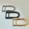 Hebilla de Aleación de Zinc Tipo Broche para Perro Conector para Ropa Equipaje Colgante para Bolsa Accesorios Chapados Llavero Correa Colgante