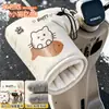 Cubiertas de Manillar para Vehículos Eléctricos a Prueba de Viento, Lluvia y Frío, Calidez, Guantes para Scooter Eléctrico, Algodón Engrosado con Felpa, Protector de Manos, Nuevo de Invierno