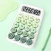 Explosiones alto valor de color gradiente oficina de examen estudiantil especial calculadora multifunción teclado flexible teclas mecánicas