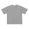 Nueva Camiseta de Manga Corta con Bordado de Margarita Estilo Chino, Cuello Redondo, Hombro Normal, para Hombre, Holgada, Transpirable, Verano, Seda de Hielo, Fresca