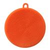Cepillo para Lavar Platos de Cocina con Partículas, Cepillo para Ollas Doméstico, Herramienta Colorida para Lavar Platos, Resistente al Desgaste, Antideslizante, con Orificio para Colgar