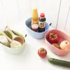 Basura de Cocina Cáscaras Confeti Puerta de Gabinete Colgante Cubo de Basura Canasta Varios Almacenamiento de Escritorio Caja de Almacenamiento Montado en la Pared