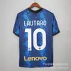 Camiseta de Aficionado Estilo Antiguo Club Estrella Número de Jugador Sin Brazaletes 202122 Barcelona Inter de Milán Manchester United