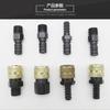 Conector rápido para pistola de aire, tubería de alta presión, compresor de aire, conector rápido neumático de autobloqueo, bomba de aire, tubería de gas, tubería de oxígeno, inserción rápida