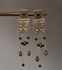 Pendientes Largos con Borlas Estilo Palacio Retro, Estilo Vacacional Bohemio, Pendientes de Personalidad Vintage Exagerada de Gama Alta