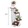 Suporte de Flores para Varanda em Camadas, de Chão, Móvel, Adequado para Plantas Verdes como Jiboias e Suculentas, Suporte Decorativo de Ferro para Hall de Entrada e Sala de Estar, Suporte de Flores para Varanda