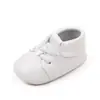 Zapatos casuales para bebés de hombre y mujer de Primavera y Otoño zapatos de bebé cuero PU suela suave zapatos para niños pequeños zapatos de ola pequeña multicolor BXC3156