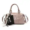 Bolso Boston retro americano de moda de nicho tipo almohada para mujer, versátil y elegante, adecuado para ir al trabajo, bolso cruzado