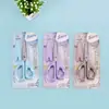 Nuevas tijeras de oficina de colores macarrón con funda protectora, adecuadas para origami y corte manual de estudiantes, portátiles y afiladas, adecuadas para niños