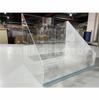 Suministro de fábrica supermercado tienda departamental acrílico plexiglás soporte promocional soporte de exhibición soporte de exhibición de mascarilla transparente