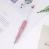 Plumas de Cuentas de Colores, Plumas Creativas para Bolígrafo DIY con Cuentas, Lindos Bolígrafos de Tinta de Gel con Gradiente de Color Macarrón Multicolor, Al por Mayor en Stock