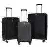 Set Personalizado de Tres Piezas de Maletas con Cremallera, Maletas de Viaje de Gran Capacidad, Maletas de Mano, Ruedas Universales Silenciosas, Cerraduras de Combinación, Venta al por Mayor
