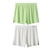 Net serán los nuevos pantalones cortos de seda helada súper elásticos para hombre al por mayor, pijamas de verano frescos y cómodos, pantalones cortos ultrafinos transpirables