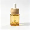 Garrafa Plana de Ombro Nova do Fabricante 20ml 30ml 50ml 80ml 100ml Vidro de Grau Alimentício Garrafa Dosadora para Essência Óleo Essencial