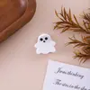Pinzas planas para el pelo de Halloween transfronterizas con diseños peculiares de fantasmas, calabazas, calaveras, telarañas, accesorios para el pelo acrílicos personalizados