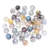 Cuentas de cristal 10MM bola de flor 128 facetas accesorios para joyería DIY pulsera collar aretes accesorios accesorios para ropa