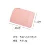 Almohadilla Popular de Silicona para Rizador Alisador de Cabello Almohadilla de Aislamiento Resistente al Calor Plancha Eléctrica para Rizar Almohadilla de Almacenamiento para Planchas de Cabello Grandes