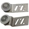 Acero inoxidable con rodamiento polea colgante polea para puerta accesorios de equipo de cocina comercial banco gabinete rueda colgante de nailon móvil