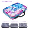 Herramientas de Pintura de Diamantes Bolsa de Almacenamiento Portátil de Cuero Colorido Sub-paquete Taladro 70 Botella Redonda Nuevo Estilo Traje de Herramientas de Taladro de Punto
