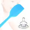 Pequeno Raspador de Silicone Resistente a Altas Temperaturas Espátula para Misturar Bolo Creme Chocolate Ferramenta de Cozinha Raspador Faca Faca de Mistura