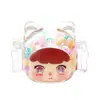 [Stock Listo Fábrica] Adorno de Acrílico Original Candy Girl con Arena Movediza de Aceite Multicolor Decoración de Escritorio de Oficina