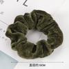 Nova Internet Celebridade Acessórios para o Cabelo Das Mulheres Cor Sólida Pelúcia Alta Elasticidade Intestino Grosso Anel de Cabelo Estilo Coreano Elegante Cabeça Flor All-match Rabo de Cavalo Manchete