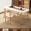 Juego de Mesa y Sillas de Balcón Modelo Nuevo 2026 Mesa de Té de Gama Alta para Apartamento Pequeño para Sala de Estar Uso Doméstico Mesa de Preparación de Té Estilo Chino Nuevo