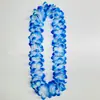 30 pares de pétalos de corona diámetro 9 cm longitud 105 cm tela de poliéster hawaiana corona de pétalos de simulación