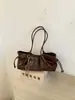 Bolso casual, estilo vintage, de gran capacidad para mujer, moda transfronteriza 2026, bandolera versátil, bolsa de mano para el trabajo