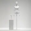 Maniquí de Vestido de Novia para Mujer de Medio Cuerpo Soporte de Exhibición en Ventana Cuerpo Humano Falso Maniquí Negro de Cuerpo Completo para Exhibición de Vestidos