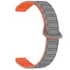 Adequado para Pulseira de Silicone Magnética Dupla Cor para Xiaomi Mi Band 11, Pulseira Magnética em Forma de I, Pulseira de Reposição para Xiaomi 8/9/10