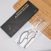 Tijeras de Cocina para Cortar Acero Inoxidable, Huesos de Pollo, Pescado, Barbacoa, Pato y Ganso; Tijeras de Cocina Multifuncionales de Acero Inoxidable