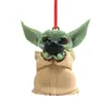 2024 Nuevo Producto Transfronterizo Bebé Y-Oda Papá Noel Bebé Yoda Papá Noel Árbol de Navidad Colgante