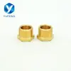 Adaptador Reductor de Latón con Roscas Internas y Externas, 1/2 Pulgada, 3/4 Pulgada, 1 Pulgada, para Conversión de Tuberías de Agua y Neumáticas, Exclusivamente para Suministro Transfronterizo