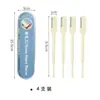 Fábrica en stock cortapelos de nariz manual seguridad limpieza recortador de vello nasal raspador limpieza de vello nasal doble cortapelos de nariz
