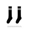 Medias para niñas primavera y otoño algodón estilo coreano estilo preppy calcetines altos otoño niñas todo-combinable barras paralelas calcetines de pantorrilla