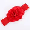 Cinturón de Mujer Estilo Europeo y Americano, Moderno y Único, Decoración de Mariposa de Seda, Cinturilla Elástica Ancha de Doble Flor para Combinar con Vestido