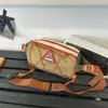 Serie de Senderismo Transfronterizo Bolso Cruzado Estilo Retro Americano para Mujer, Riñonera Versátil Casual, Bolso de Pecho Estilo Deportivo Personalizado para Hombre