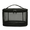Bolsa de Cosméticos de Malla de Nylon de Gran Capacidad Conveniente Bolsa de Lavado Bolsa de Almacenamiento Cuadrada Bolsa Tipo Dumpling Personalizada de Fábrica