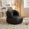 Silla individual moderna de estilo italiano, juego de sofá y silla para salón de belleza, cafetería, recepción y ocio, una mesa y dos sillas